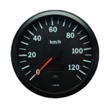 Picture of 437-015-038C - Speedometer - Cockpit Vision 140mm 125KM/h 12V
