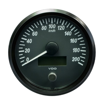Picture of A2C3832840030 - Speedometer - SingleViu 100mm 200 KM/h 12V/24V