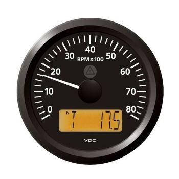 Picture of A2C59512357 - Tachometer - Viewline 85mm 8000 Rpm 12V/24V