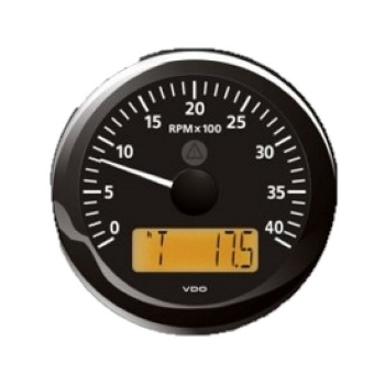 Picture of A2C59512391 - Tachometer - Viewline 85mm 4000 Rpm 12V/24V