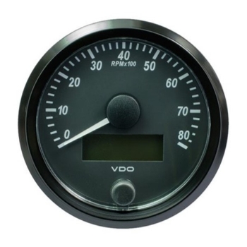 Picture of A2C3833020030 - Tachometer - SingleViu 80mm 8000 Rpm 12V/24V