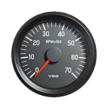 Picture of 333-015-001K - Tachometer - Cockpit Vision 80mm 7000 Rpm 12V