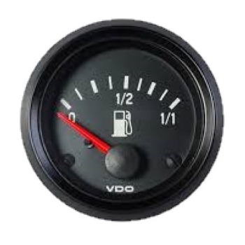 Picture of 301-030-001C - Fuel Level Gauge - Cockpit International 52mm 12V 3-180 Ohm Sender
