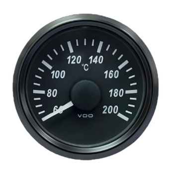 Picture of A2C3833520001 - Temperature Gauge - Singleviu 52mm 12V/24V 60°C - 200°C Cylinder Head (Gauge Only)