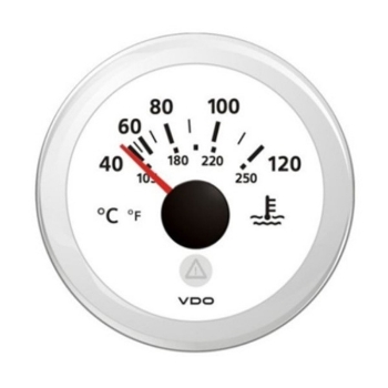 Picture of A2C59514237 - Temperature Gauge - Viewline 52mm 12V/24V 40°C - 120°C Coolant