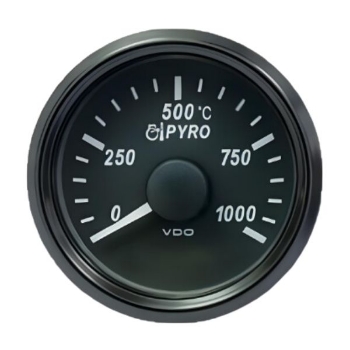 Picture of A2C3833050030 - Temperature Gauge - SingleViu 52mm 12V/24v 1000°C Pyrometer