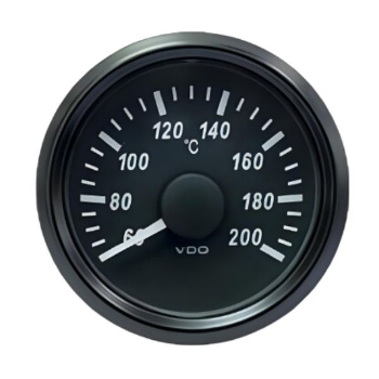 Picture of A2C3833520030 - Temperature Gauge - Singleviu 52mm 12V/24V 60°C - 200°C Cylinder Head