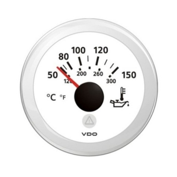 Picture of A2C59514231 - Temperature Gauge - Viewline 52mm 12V/24V 50°C - 150°C Oil