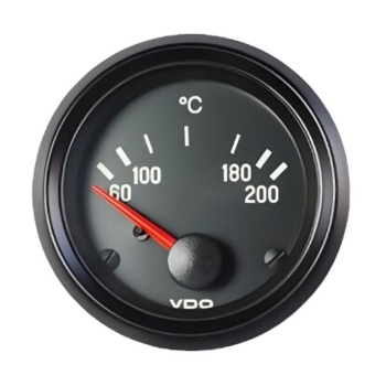 Picture of 310-030-004C - Temperature Gauge - Cockpit Vision 52mm 12V 60°C - 200°C Cylinder Head