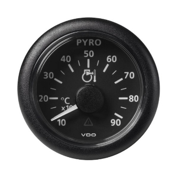Picture of A2C59512332 - Pyrometer Gauge - Viewline 52mm 12V/24V 100°C - 900°C Manifold Temperature