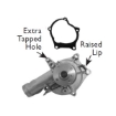 Picture of QCP2972 - Water Pump - Hyundai Elantra I 1.6 (4G63)