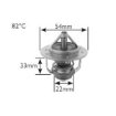 Picture of 2457 - Thermostat - 82 Deg C - Isuzu Trooper/D-Max/Frontier 2.8/KB III 2.5/KB VI/V 2.5