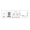 Picture of RS198 - Reverse Light Switch - Renault 5 (122_) 1.3 (1225, 1395)