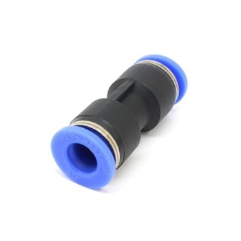 Picture of P6203 - Straight Union Connector - 3/16" - Plastic Tube 