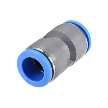 Picture of P62M16 - Straight Union Connector - 16 mm - Plastic Tube 