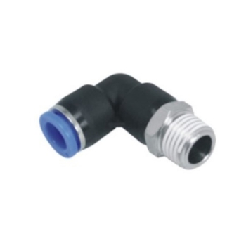 Picture of P69M402 - Male Elbow - 4 mm Outer Diameter - Plastic Tube - 1/8" Thread