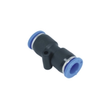 Picture of P62M8 - Union Connector - Straight - 8 mm - Plastic