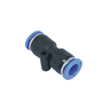 Picture of P62M10 - Union Connector - Straight - 10 mm - Plastic