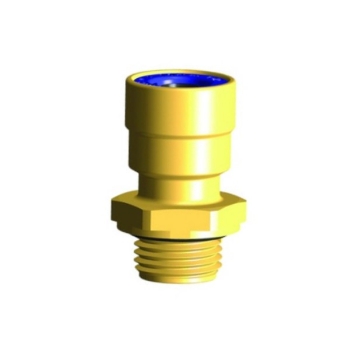 Picture of 90115022 - M22 x 15 New Line Push-In Coupling - Raufoss 