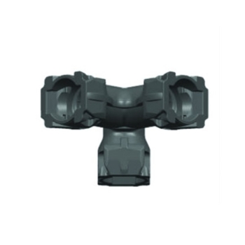 Picture of 92052060 - 3 Way Cross ABC Female Coupling - Building Block System - Raufoss
