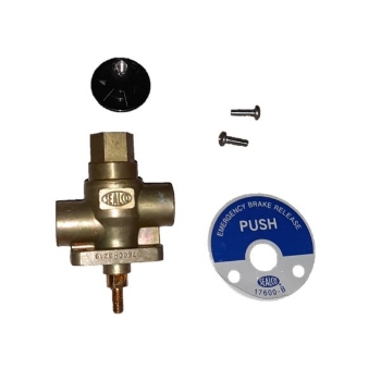 Picture of 17600B - Brake Valve - Hand Control 1/4" Deliver Port Push To Release