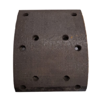 Picture of DX414DNA - Brake Lining - Standard Size - Isuzu Front - 410mm x 140mm - 10 Holes
