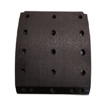 Picture of DX519DNA - Brake Lining - Standard Size - Tata Novus Rear Old Type - 410mm x 203mm - 16 Holes