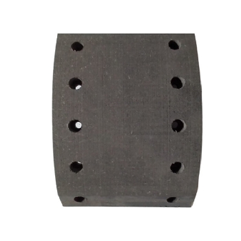 Picture of NN160DNA - Brake Lining - Standard Size - Hino 500 Front  410mm x 150mm -  10 Holes 