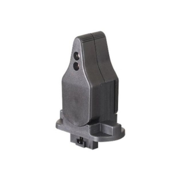 Picture of JC120-0006 - Electronic Thumb Control Joystick - JC120 Long Arm - Single Axis - Low Power -  25% to 75% Output Voltage Range