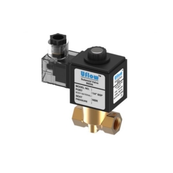 Picture of 415-241 - Solenoid Valve - 12V 1/4" Port N/C U-Flow (Dcn1D)