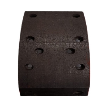 Picture of DX373XXDNA - Brake Lining - Double Oversize - Hino FF/FG Front - 400mm x 102mm - 10 Holes