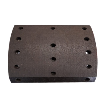 Picture of DY431XXDNA - Brake Lining - Double Oversize - Fuso FV26.310  Rear - 410mm x 200mm - 14 Holes 