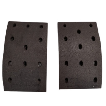 Picture of IL150XDNA - Brake Lining - Single Oversize -  Isuzu Front - 370mm x 150mm CAM & ANC - 11 Holes