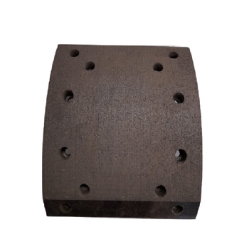 Picture of NN52/1XDNA - Brake Lining - Single Oversize - Hino FSL665 - 406mm x 178mm x 15mm -12 Holes