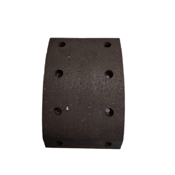 Picture of NN60/1XDNA - Brake Lining - Single Oversize - Hino Front - 406mm x 127mm x 15.5mm -  8 Holes 