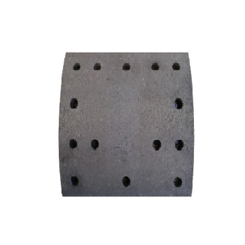 Picture of TA200XXDNA - Brake Lining - Double Oversize - MAN CLA Rear - 410mm x 200mm x 17/13.5mm - 14 H