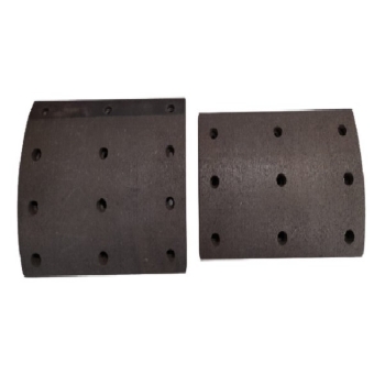 Picture of VL81/82/1XDNA - Brake Lining - Single Oversize -Volvo Bus Rear -394mm x 254mm x 18.6/15.6mm -9/12 H