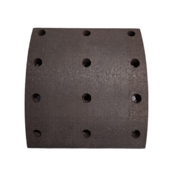 Picture of VL87/1DNA - Brake Lining - Standard Size - Volvo Front - 410mm x 175mm x 18/13.5mm -  12 Holes