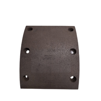 Picture of GG83/2DNA - Brake Lining - Standard Size - Trailer - 393,7mm x 152,4mm -  6 Hole - 2 Piece