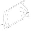 Picture of BC100/101/1XXDN - 2Mm Oversize Duroline Brake Lining