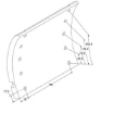Picture of BC100/101/1XXDN - 2Mm Oversize Duroline Brake Lining