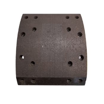 Picture of NN161DNA - Brake Lining - Standard Size - Hino 500 Rear - 410mm x 197mm x 16mm - 16 Holes