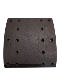 Picture of NN166/1DNA - Brake Lining - Standard Size - Hino 500 Rear - 410mm x  220mm x 16mm -  16 Holes