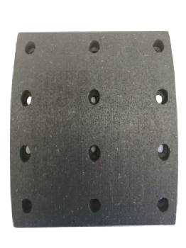 Picture of CS64/1XXDNA - Brake Lining - Double Oversize - ERF Front - 394mm x 203mm - 12 Holes
