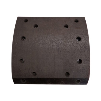 Picture of NN61/1XXDNA - Brake Lining - Double Oversize - Hino Rear - 406mm x 203mm x 15.5mm -  1 2 Holes
