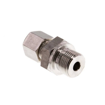 Picture of 2010838 - Adaptor Taper Straight Male - Compression Fittings - 8mm Tube To 3/8" Male Thread - Brass