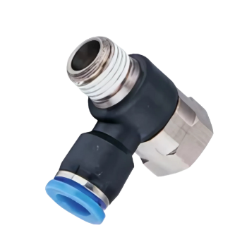 Picture of IPHF04-01 - Banjo Single Female - Push-In Fitting - 4mm Tube To 1/8" Male and Female Thread - Technopolymer