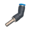 Picture of IPLJ45 12-10 - Elbow Male 45 Degree - Push-In Fitting - 12mm Tube To 10mm Stem - Technopolymer