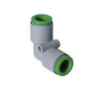 Picture of T0410L0 - Elbow - Push-in Fittings - 10mm Tube To 10mm Stem - Polymer & Brass