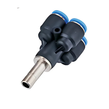Picture of PXJ10-06 - Reducer Double Y - Push-In Fitting - 10mm Tube To 6mm Stem - Technopolymer